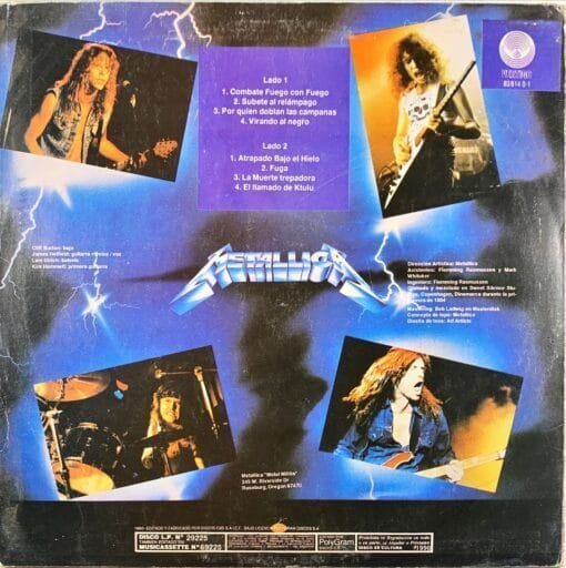 Metallica - Ride the Lightning - Imagen 2