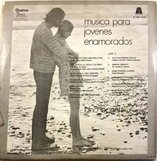 Gino Bonetti - Música para Jóvenes Enamorados - Imagen 2